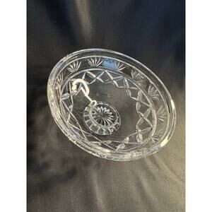 Waterford Cut Crystal Keane 6 Inch Footed Candy Bowl